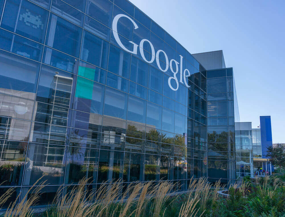 Google headquarters building.
