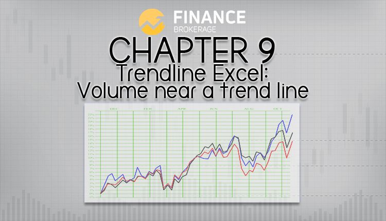 Trendline Excel - Volume near a Trend Line - Finance Brokerage