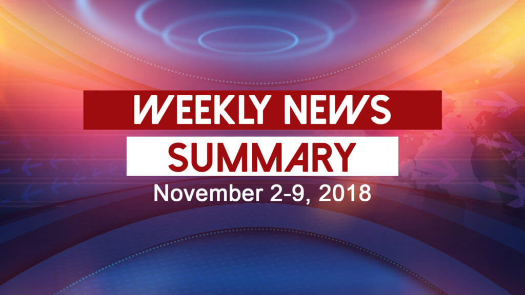 Weekly news summary for November 2 to 8 - FinanceBrokerage