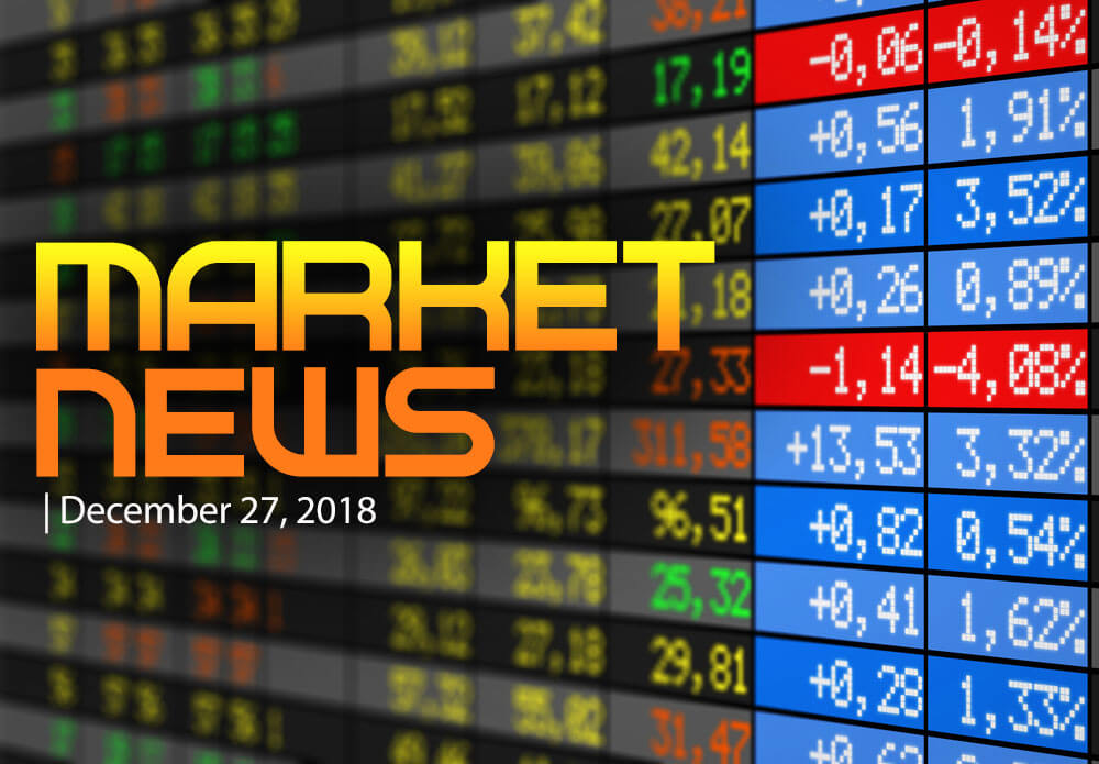 FinanceBrokerage - Market News and Charts for December 27, 2018