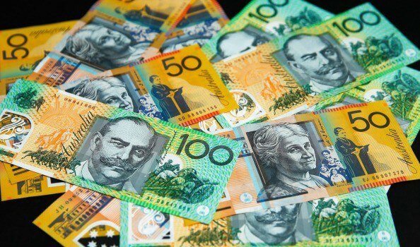 Australian currency notes in various denominations- Finance Brokerage