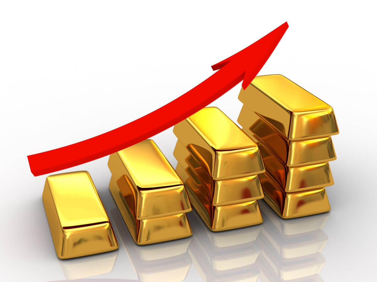 Spot price of gold along the silver is on the rise