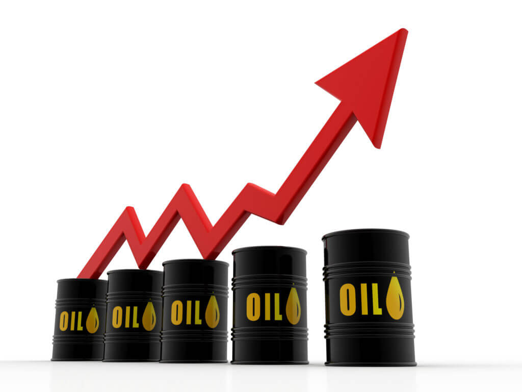 WTI Crude oil price reached the highest point in five weeks