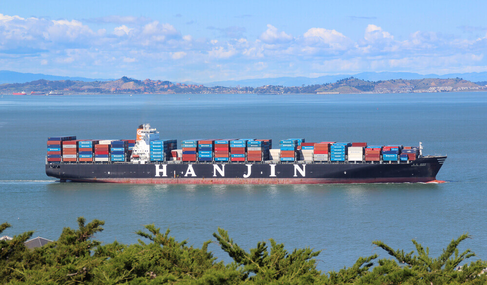 Cerberus: A cargo vessel of Hanjin Shipping