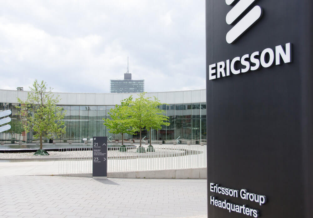 TECHNOLOGY: A view of one of building Ericsson.