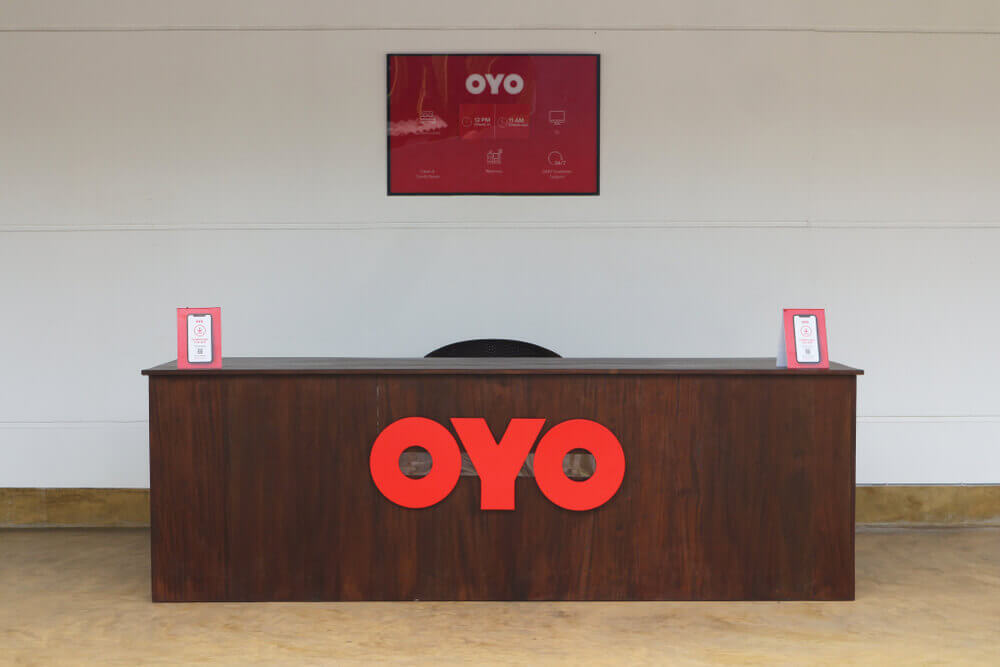 Oyo Rooms or Oyo Homes & Hotels logo