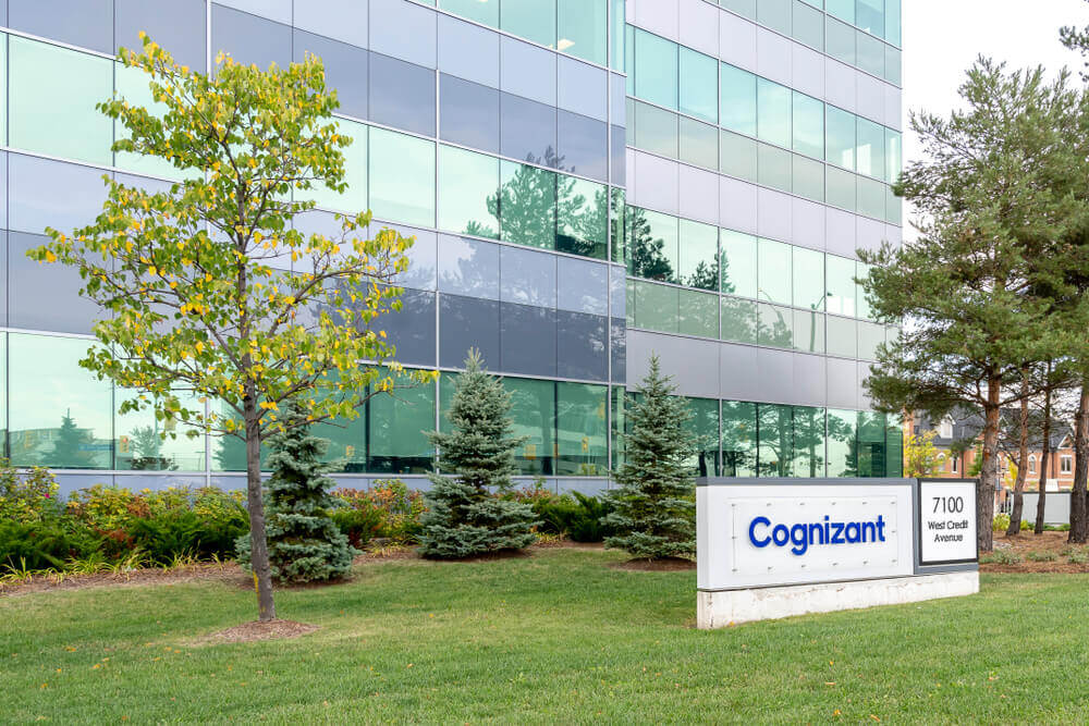 Sign of Cognizant on the building