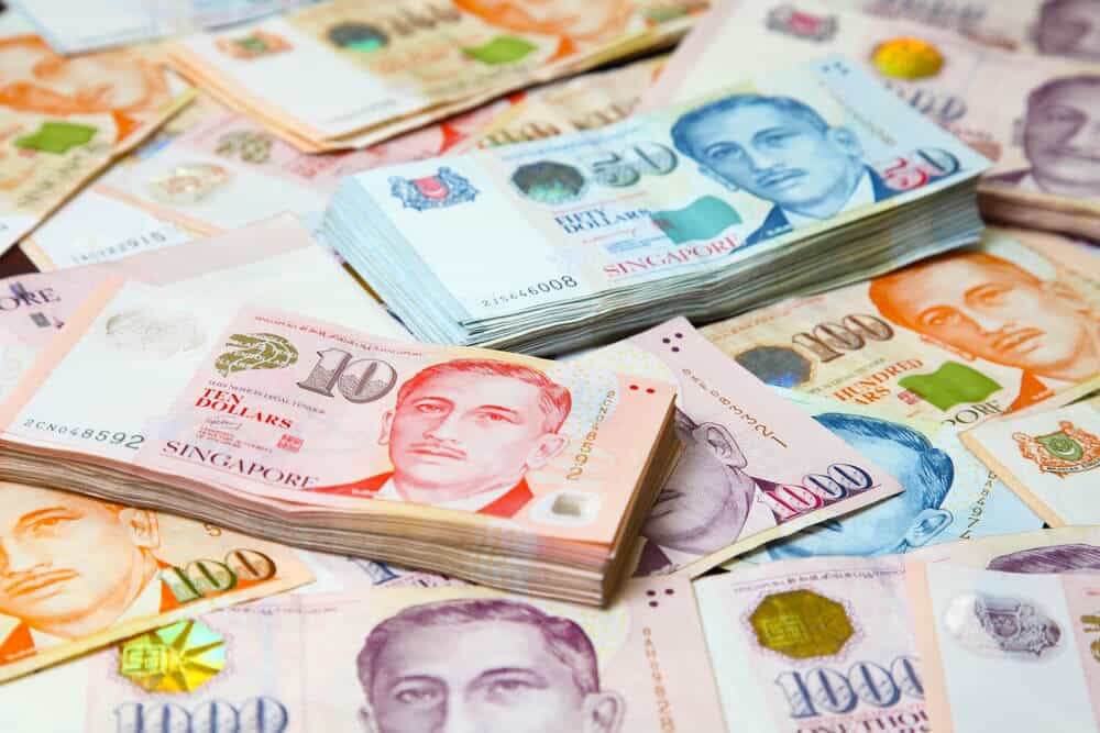 Singapore money photo.