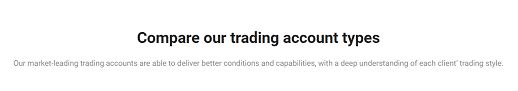 compare trading account types