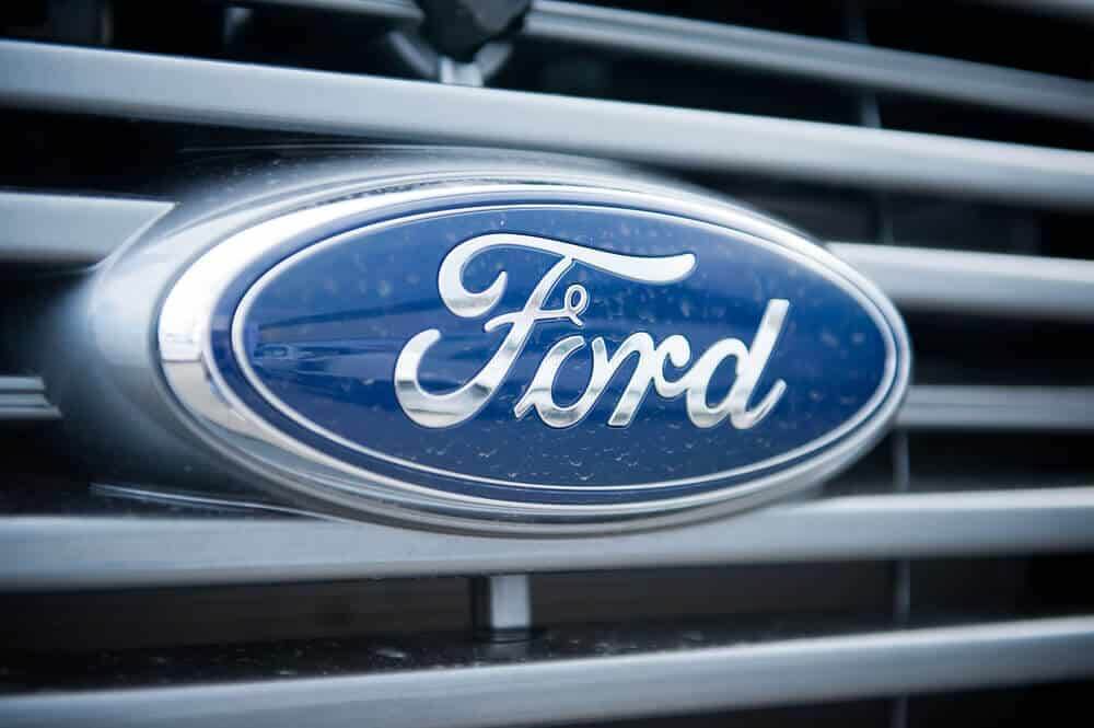 Ford Sign Close-Up photo.