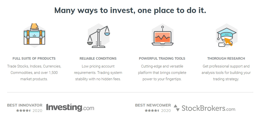 Many ways to invest one place to do it