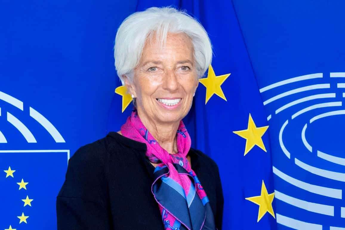 Christine Lagarde, the ECB president