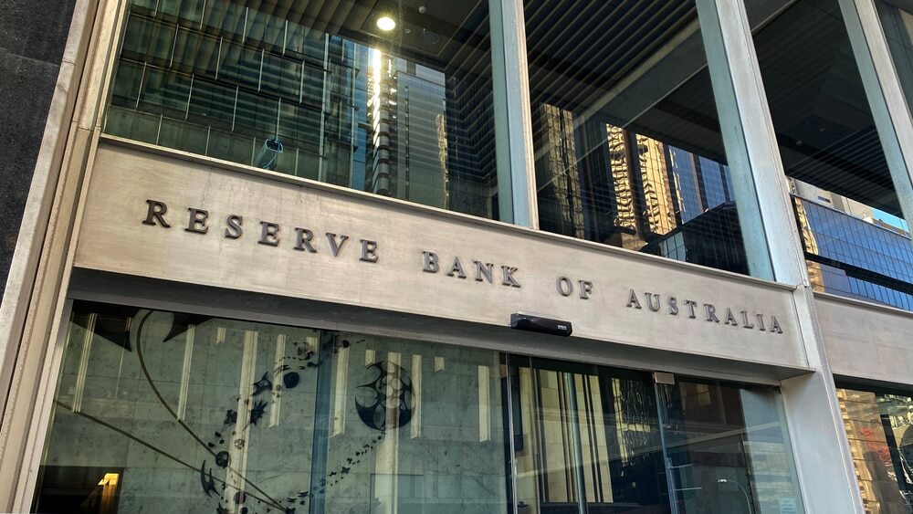 Reserve Bank of Australia sign