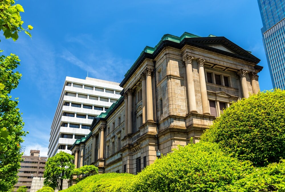Bank of Japan head office.