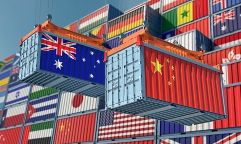 Australian and china trade