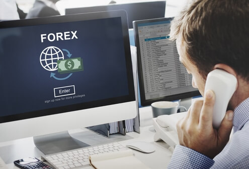 Forex on monitor