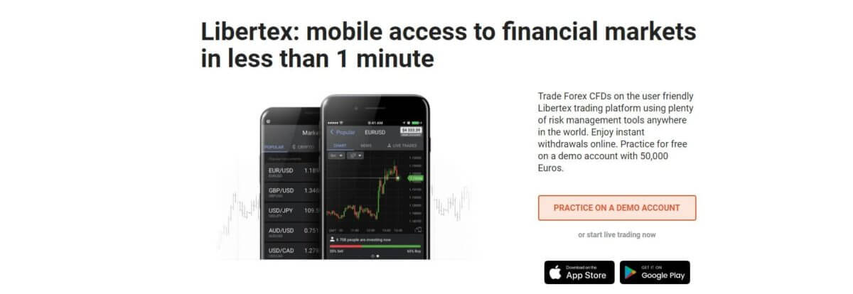 libertex: mobile access to financial markets