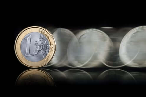 A coine of 1 euro