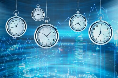 Stock Exchange clocks