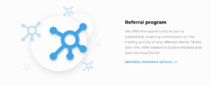 Evolve Markets: referral program