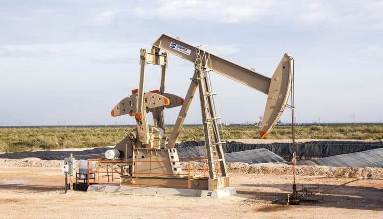 oil, máquina poço de petróleo