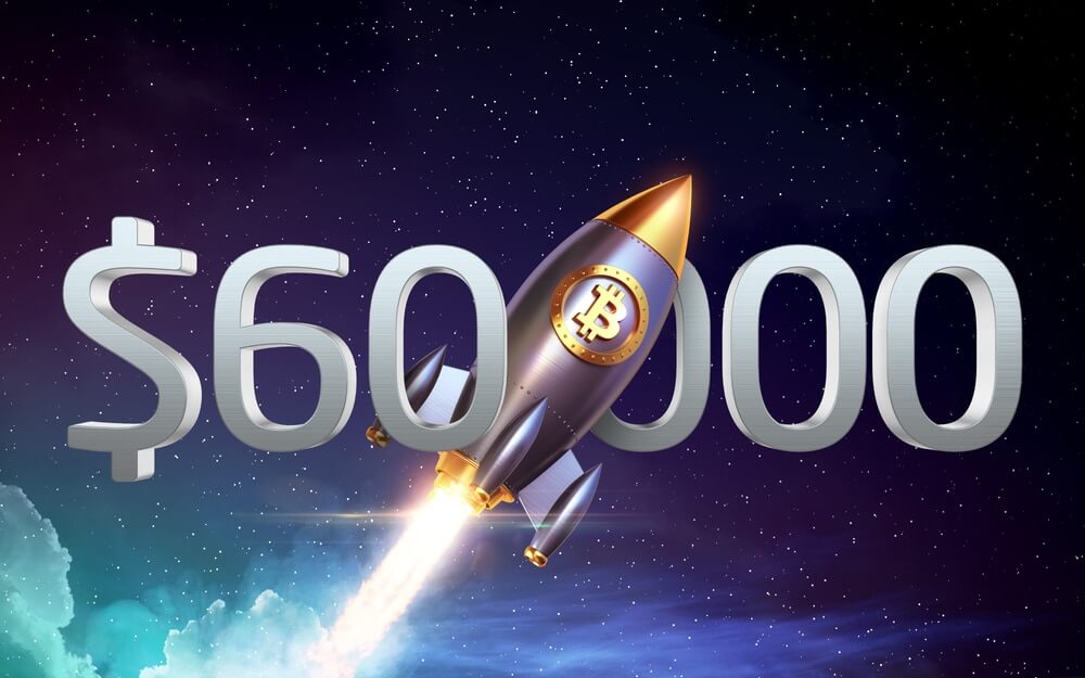 Bitcoin above 60,000