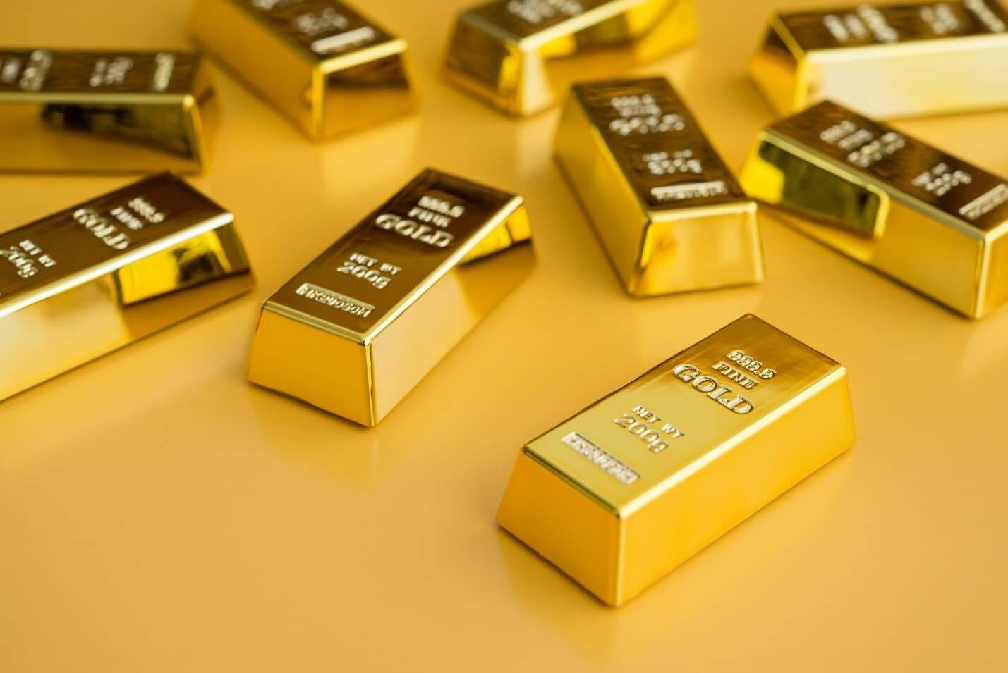 Gold held steady close to a four-month high