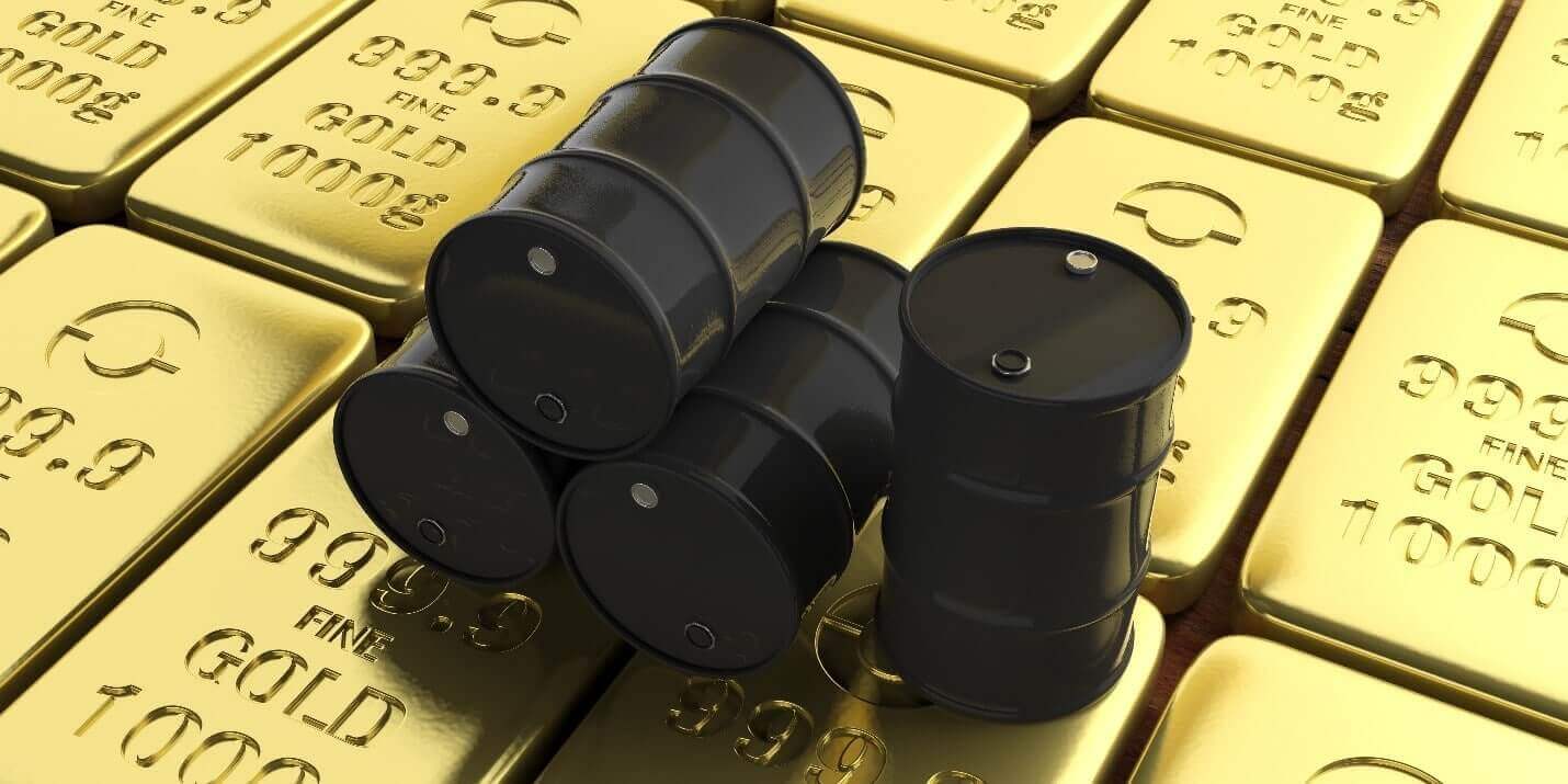 Preços do petróleo e do ouro aumentaram na quinta-feira