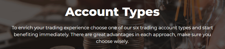 Super1 Investments: trading account types