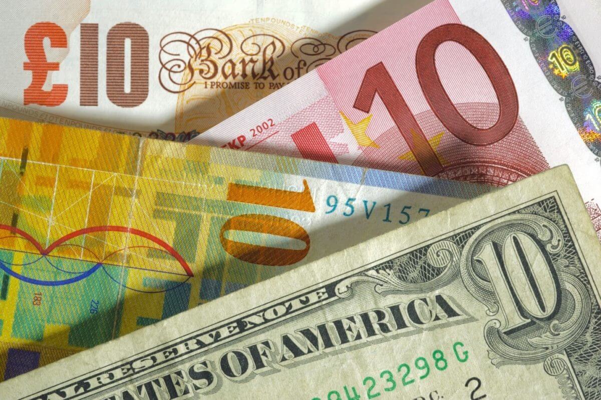 libra e dólar