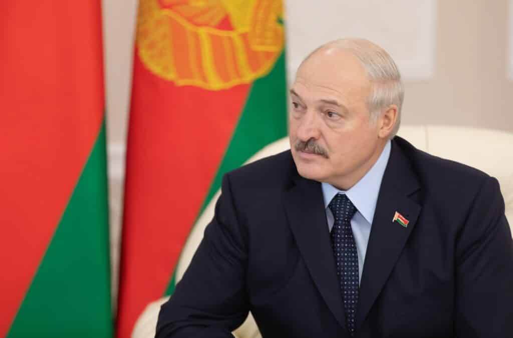 imagem do Presidente Alexander Lukashenko