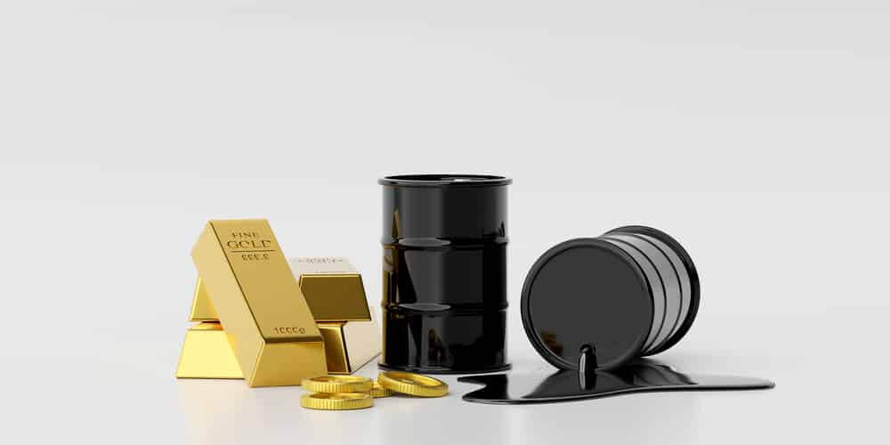 Oil Rises while the Weaker Dollar Supports Gold