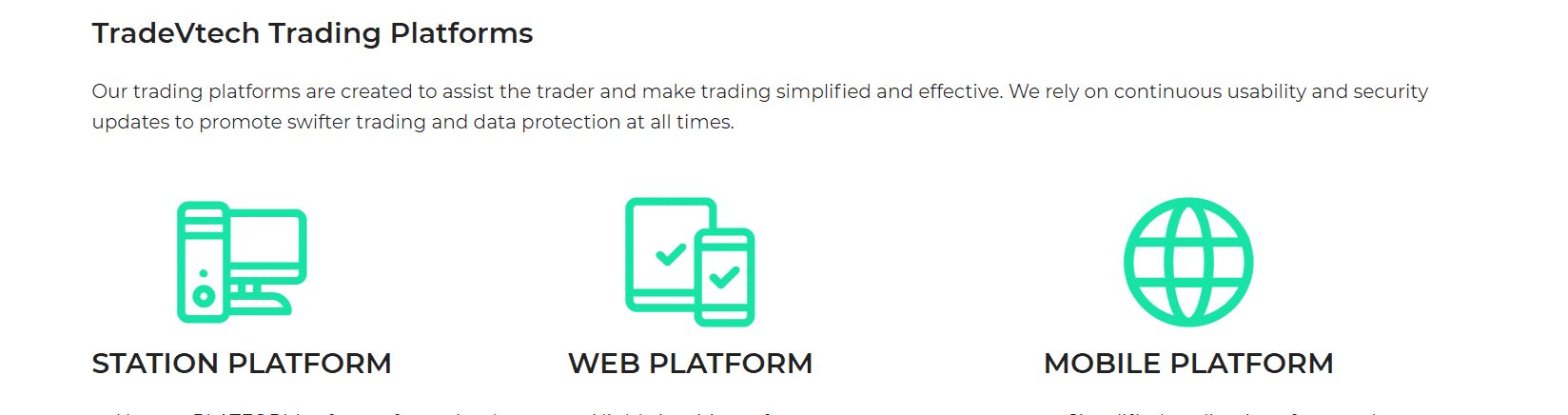 trading platforms