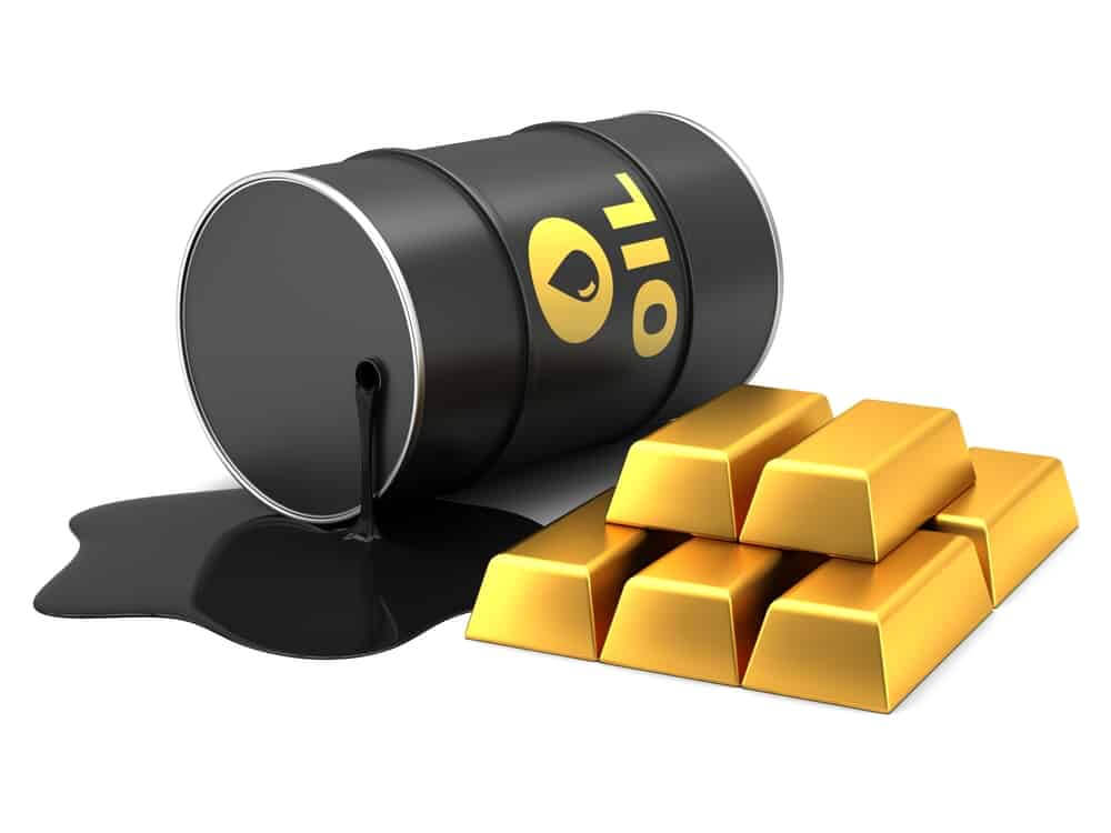 Oil and Gold prices are up