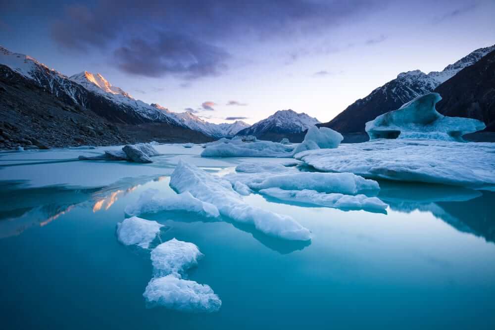 Lago glacial: fenômeno climático desconhecido mas ameaçador