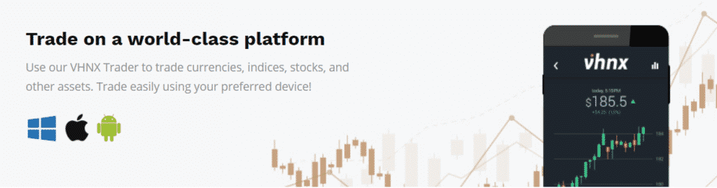 VHNX’ Trading Platform