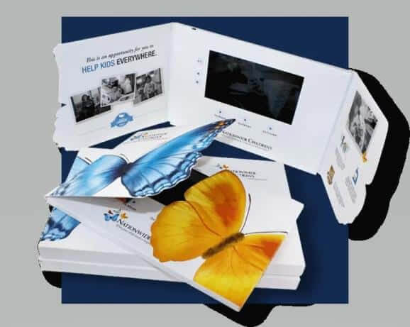 LCD Video Brochures