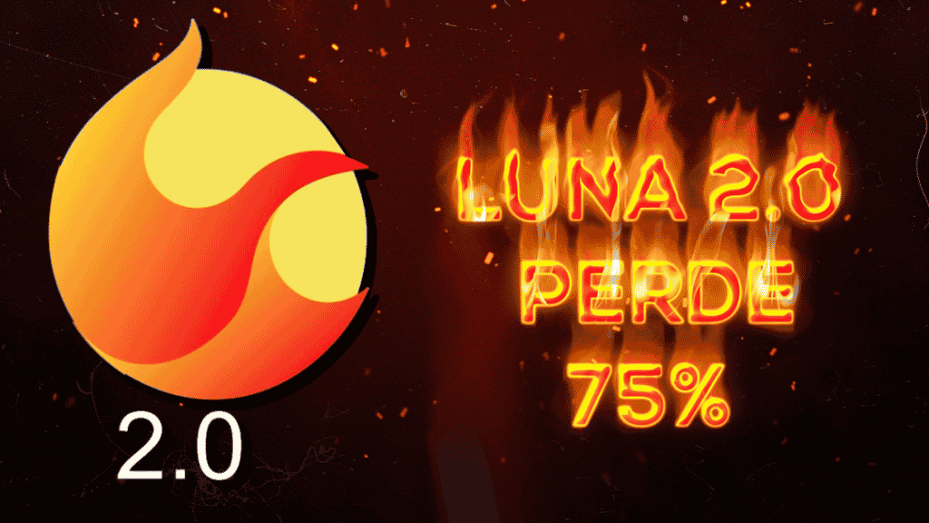 Luna perde 75%