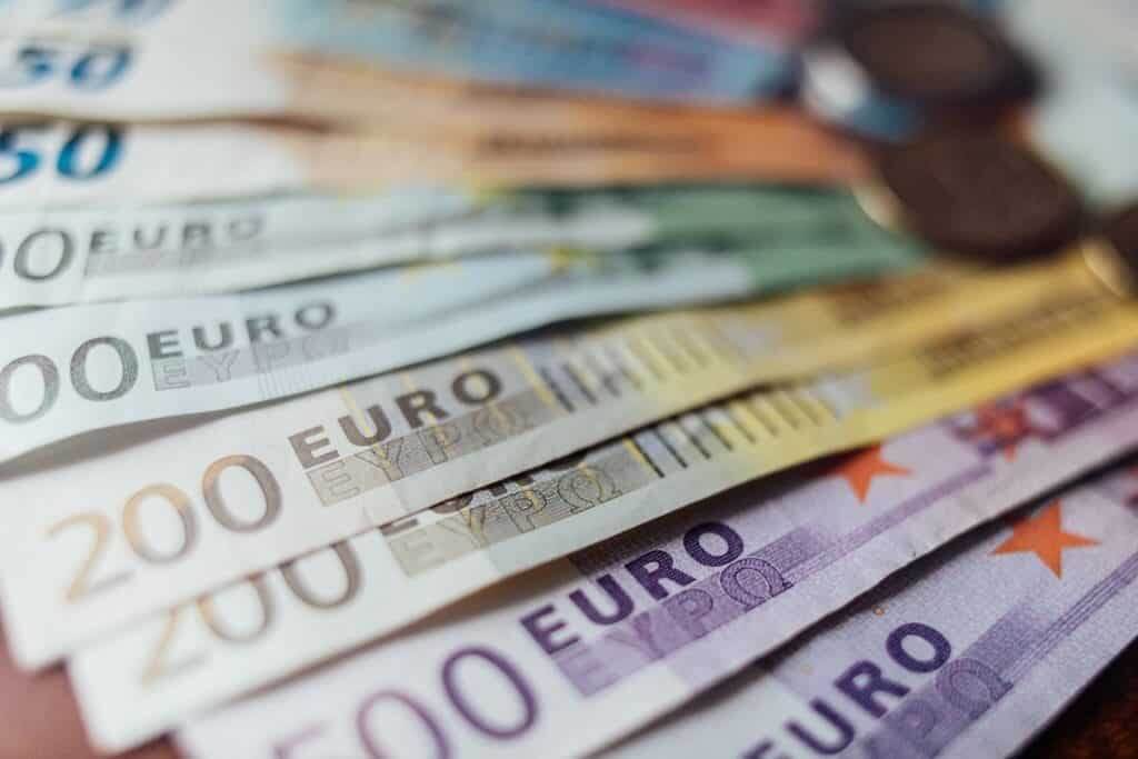 Euro gained Tuesday while the U.S. dollar remained low