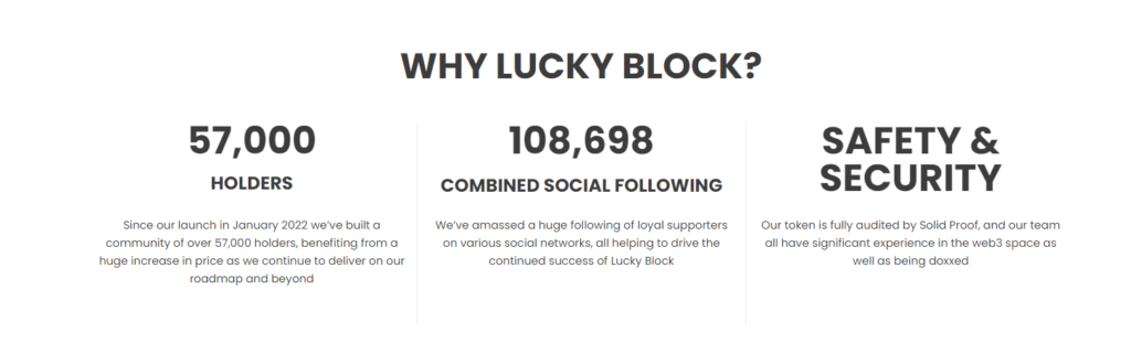 WHY LUCKY BLOCK?