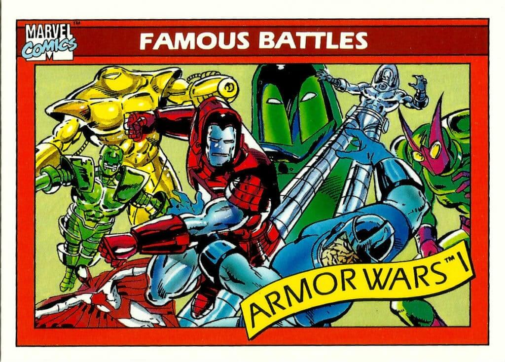Universo Marvel Batallas Famosas Carta de Guerra Evolutiva