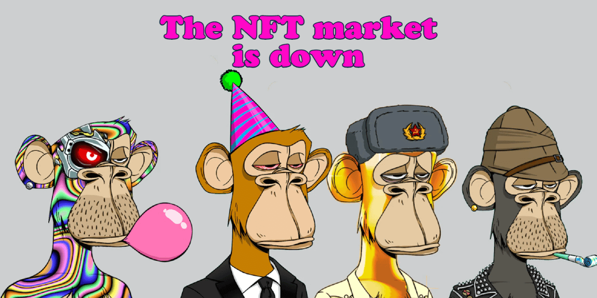 The NFT market is down, and here is why