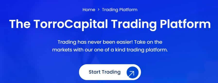 The TorroCapital’s Trading Platform