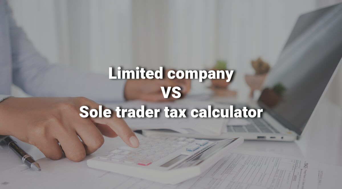 Limited company vs Sole trader tax calculator