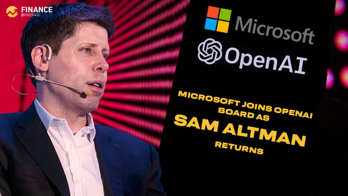 Microsoft Joins OpenAI Board as Sam Altman Returns