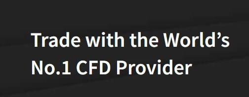 FXNovus Review: Promotional banner stating 'Trade with the World's No.1 CFD Provider' against a dark background.