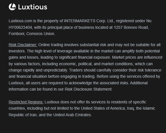 Examen de Luxtious : Est-il sûr d'investir avec Luxtious ?