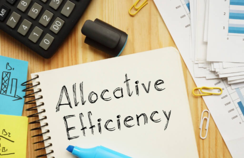 ¿Qué es el ejemplo de la eficiencia alojativa?