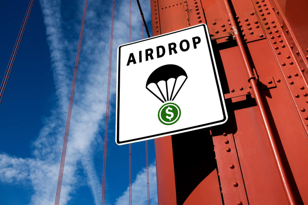 cómo obtener criptomonedas gratis: Airdrops